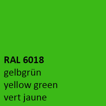 onhandig Modieus Boekhouder Containerverf RAL 6018, Geel Groen, 1K Gloss in HG 5 Liter - Containerverf